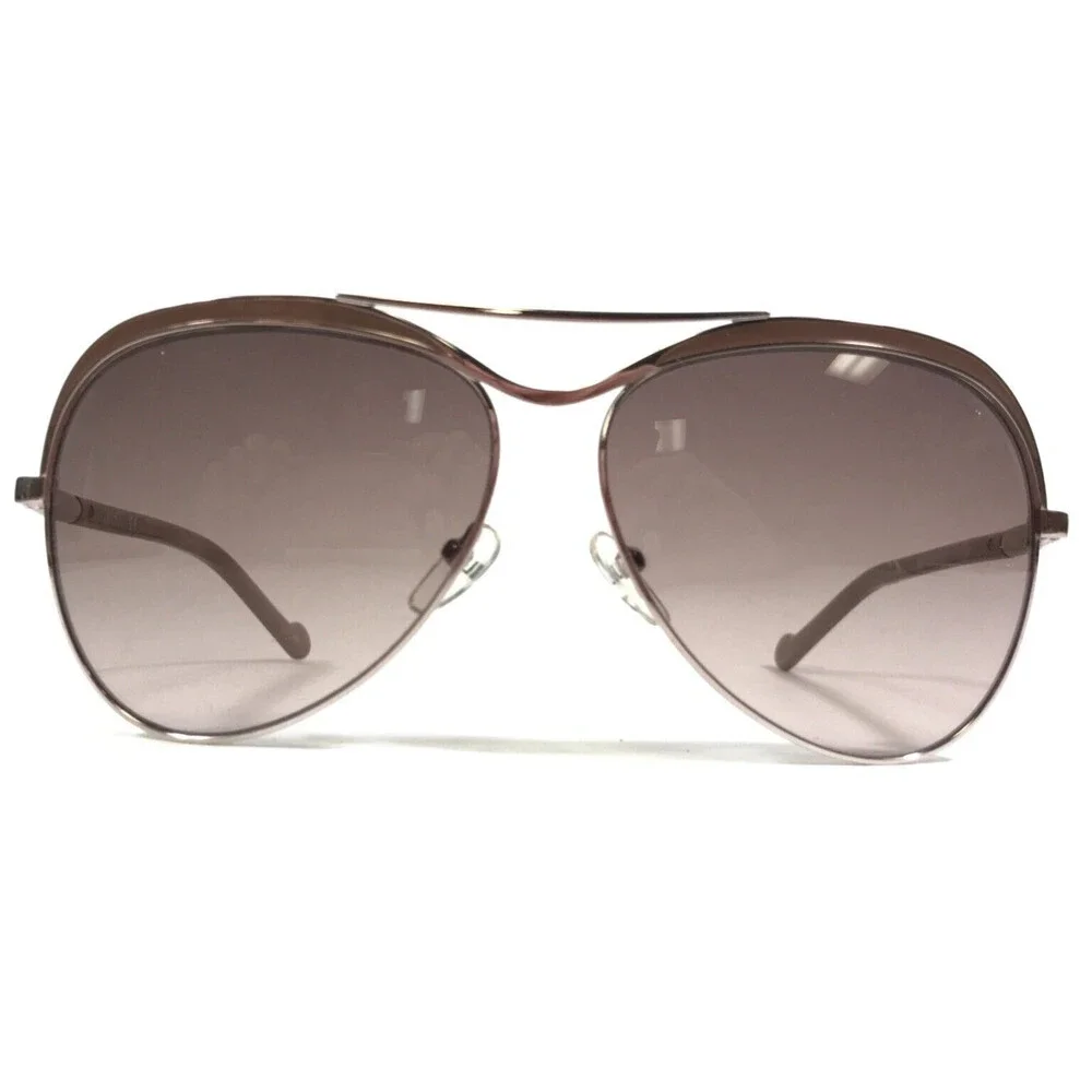 Liu Jo Sunglasses LJ111S 721 Beige Gold Aviator Frames with Beige Lenses